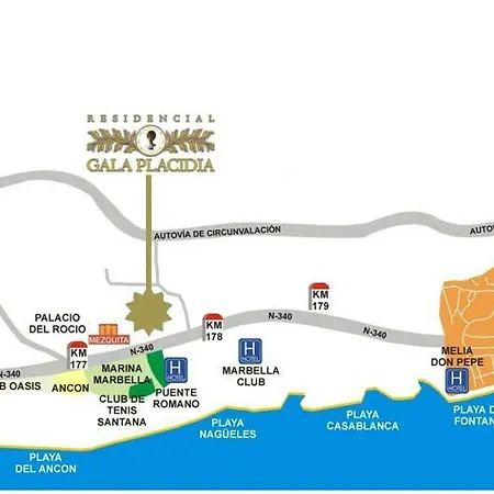 Gala Placidia Golden Mile Appartement *